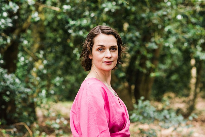 Vetch founder Alisa Murphy in a garden
